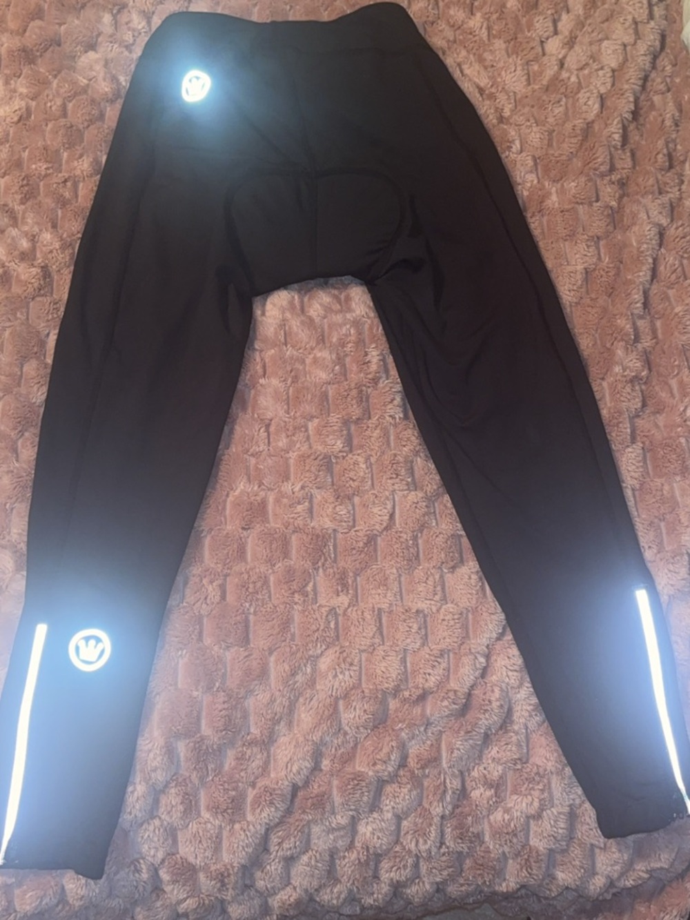 Canari SM Black Performance Gel Cushioned Cycling Bib Biker Pants w Reflectors